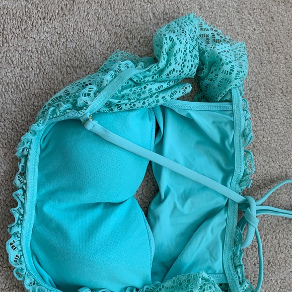 Ardene Off the Shoulder Teal Bikini - Picture 5 of 9